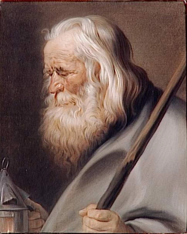 Ritratto di vecchio, copia da Rubens